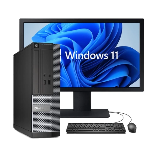DELL optlex 9020 tower core i7  4th Generation 8gb ram,500gb hdd 3.6ghz full set 20  inches monitor