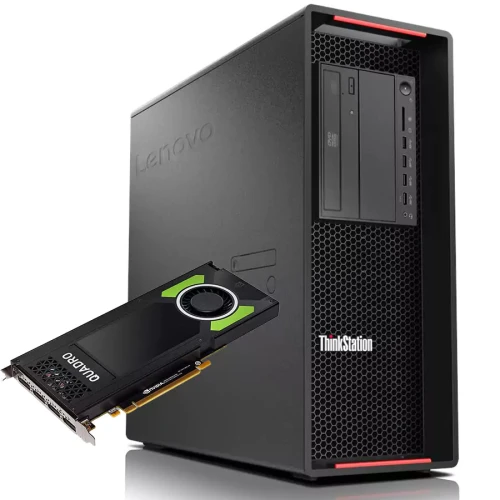 Lenovo thinkstation p720 workstation Intel® Xeon® Gold 6138 Processor 20 cores 40 thread 64gb ram 512gb ssd 2tb hdd 5gb graphics nvidia quadro p2000
