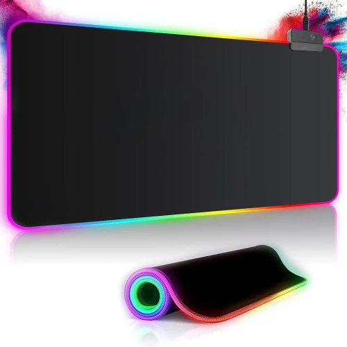 RGB Printed Mouse Pad – 800mm × 400mm Extended Gaming Mouse Mat