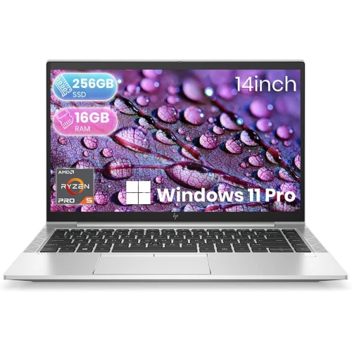 HP EliteBook 845 G8 Laptop AMD Ryzen 5 PRO 5650U 16GB RAM 256GB SSD 14-Inch Display