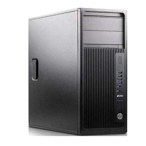 HP Z240 Tower Workstation Intel Core i7 7700 7th Gen 8GB RAM 256GB SSD NVIDIA Quadro K620 2GB Graphics