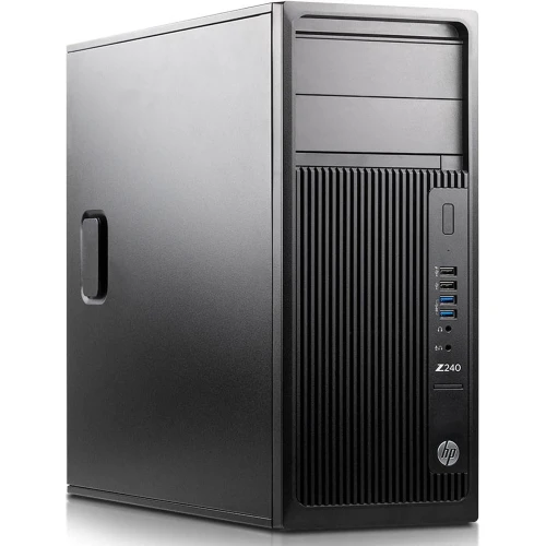HP Z240 Tower Workstation Intel Core i7 7700 7th Gen 8GB RAM 256GB SSD NVIDIA Quadro K620 2GB Graphics