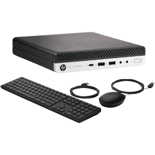 HP EliteDesk 800 G5 Mini – Core i7 9700T, 9th Gen, 8GB RAM, 256GB SSD